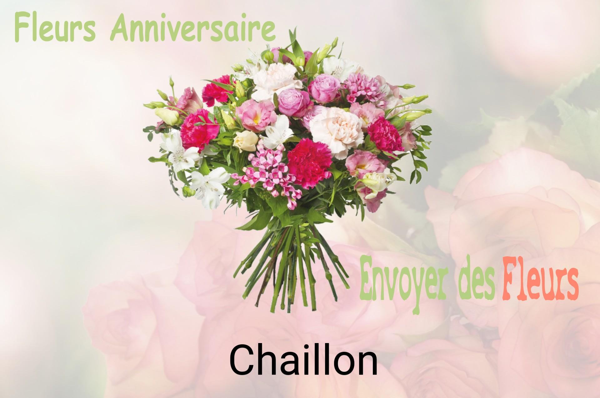 Bouquet de fleurs d’anniversaire livré à Chaillon