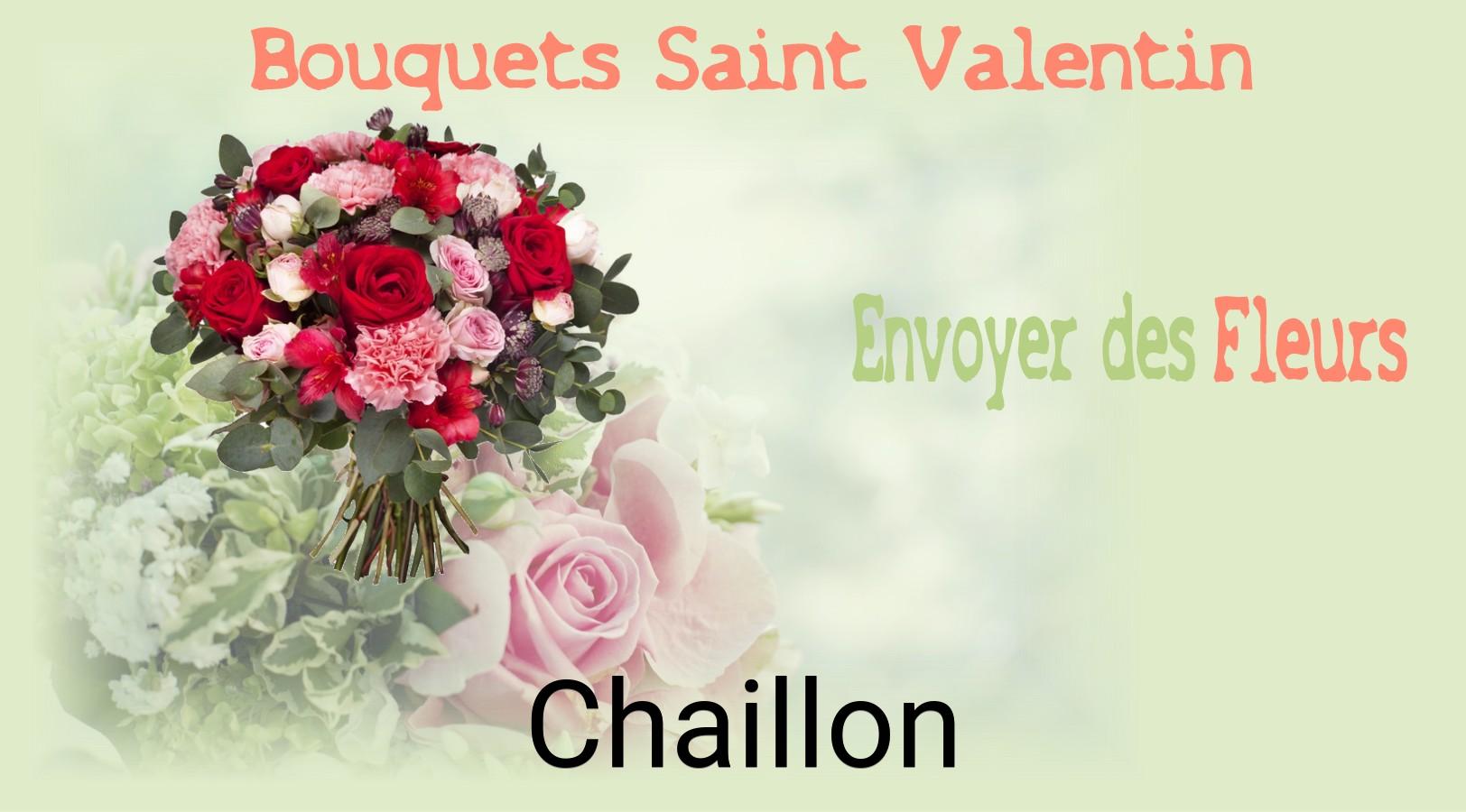 Roses de Saint-Valentin livrées à Chaillon